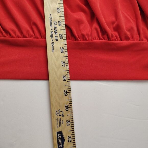 Speechless Womens Red Pleated Heart Strapless Sleeveless Mini Y2K Dress Size M - Picture 5 of 12